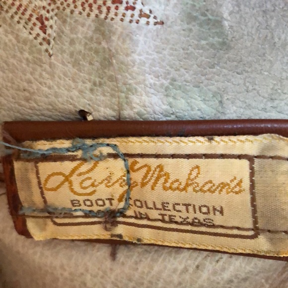 Larry Mahan Vintage Western Full Quill Ostrich Boots - Picture 15 of 15